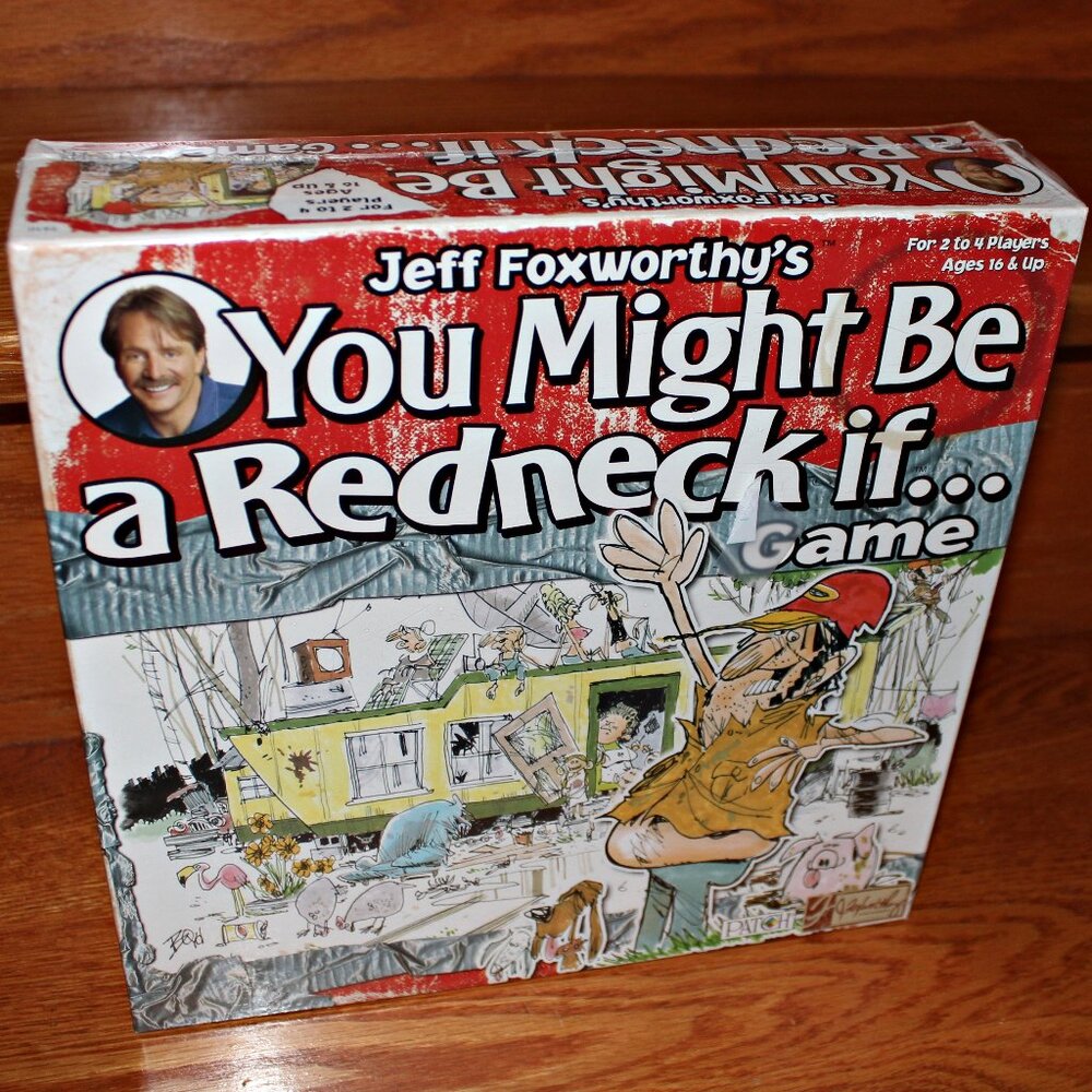 3/$77❤️Jeff Foxworthy's You Might Be A Redneck If... Board Game 2006